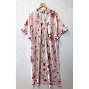 Metropolitan House Dress Muumuu Cottagecore Feminine Floral Plus Size 3X